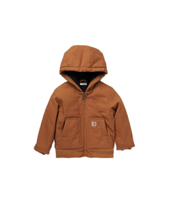 Carhartt Boys' Canvas Insulated Hooded